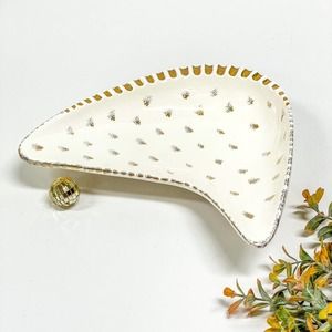 Mid Century Ashtray / Vintage Boomerang Ashtray / Mid Century Ceramics